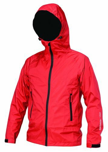 喜多 KITA 4931530587449 感動ストレッチ レインジャケット オールストレッチ透湿合羽 No2830 ホットオレンジ 3L