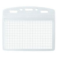 其它 - (LINEクーポン有)コクヨ KOKUYO ナフ-BC180 【10個入】防水ソフトケース【密閉チャック式】〈アイドプラス〉 ナフBC180 防水ソフトケースアイドプラス ヨコ型