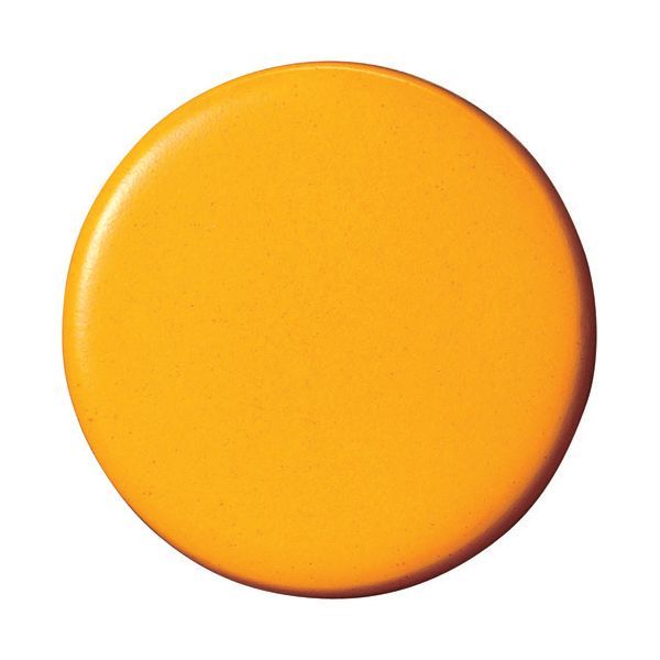 スマートバリュー B271J-O 両面強力カラーマグネット 30mm橙