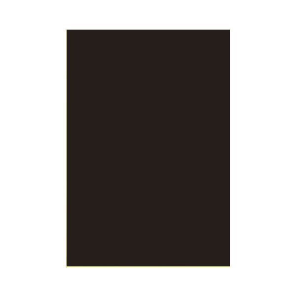 スマートバリュー P148J-19 色画用紙 8ツ切10枚 濃い黒