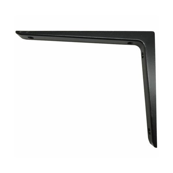 (LINEクーポン有)ケイジーワイ工業 AL-B2025 アルミ棚受 黒 幅200×高さ250mm ALB2025