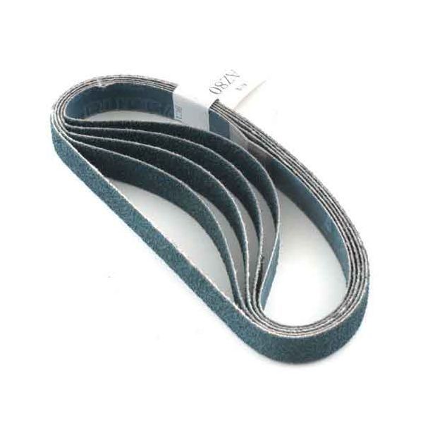 (LINEクーポン有)4954425901106 NCA エンドレスベルト5本 AZ＃80 12X330 ノリタケコーテッドアブレーシブ サンダー用ペーパー