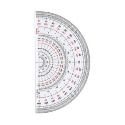 4512008100423 コンサイス 半円分度器 S−15 15cm