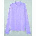 【11/25限定!抽選で最大100%ポイントバック】4985697239185 UVカットさらさらストレッチウエア ラベンダー・LL【キャンセル不可】 長袖 さ...