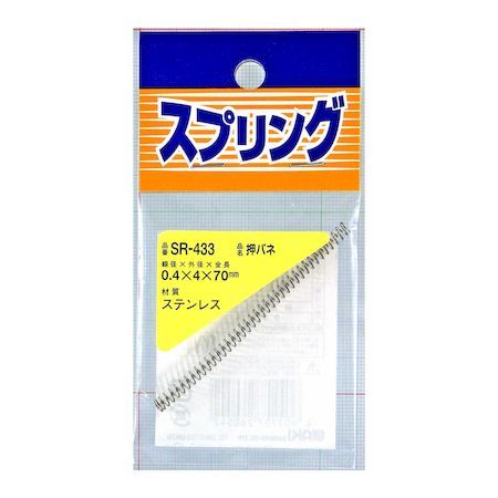 �µ����� 4903757260542 SR��433 ���ƥ�쥹�����Х� ����0��4mmX����4mmX��ͳĹ70mm WAKI ��ʪ