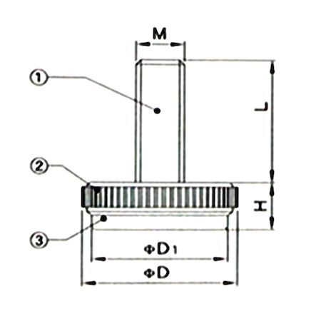 (LINEクーポン有)和気産業 4903757297104 ADJ−17 フェルトアジャスター M8X1．25 φ25mm 4入