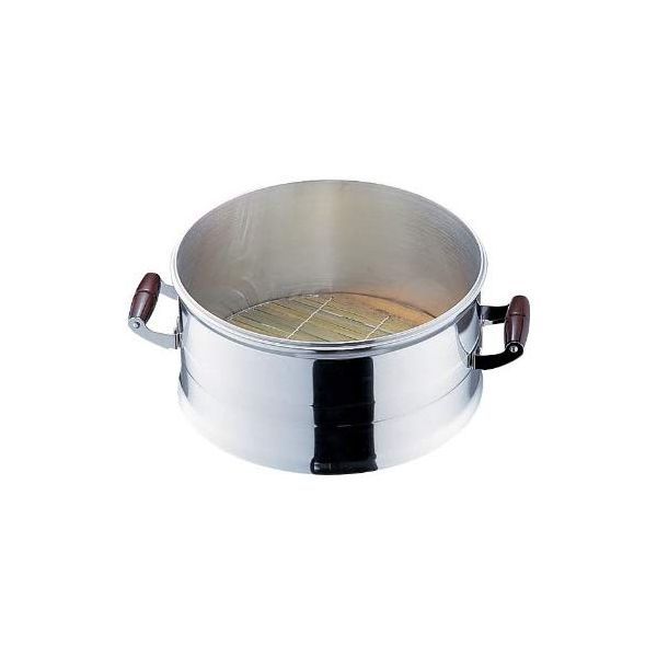 (LINEクーポン有)4977449032908 北陸アルミニウム 長生セイロ蒸段竹スノコ付30cm HOKUA ホクア アルミ..