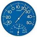 4903456020898 温湿度計 ブルー φ300*39