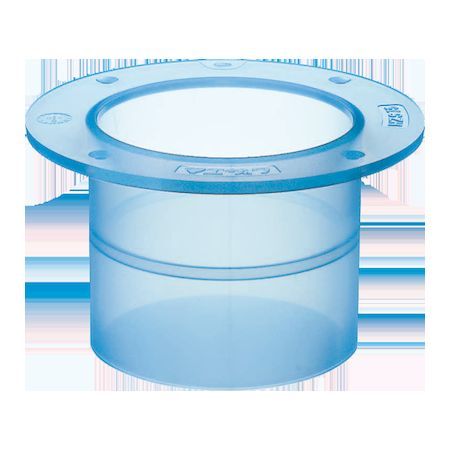 翌日出荷 直送 代引不可・他メーカー同梱不可 前澤化成工業 HZS75透明 排水特殊継手 座付ソケット HZS【キャンセル不可】