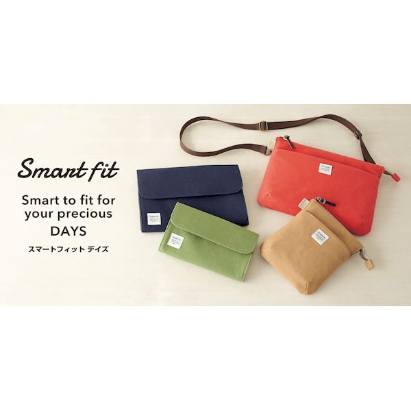 リヒトラブ LIHIT LAB. A7701-11 SMART FIT DAYS アコーディオンポーチ【S】
