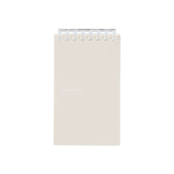 【商品説明】●ツイストノートに人気のパステルカラーが登場。●リング近くのリーフを上下斜めに軽く引くと、とじ具が開きます。●リングをつまむだけで閉じられます。