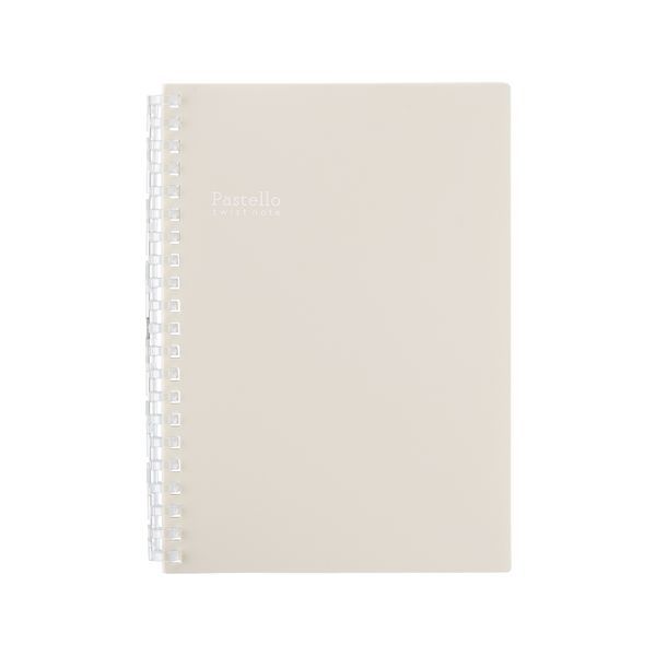 【商品説明】●ツイストノートに人気のパステルカラーが登場。●リング近くのリーフを上下斜めに軽く引くと、とじ具が開きます。●リングをつまむだけで閉じられます。