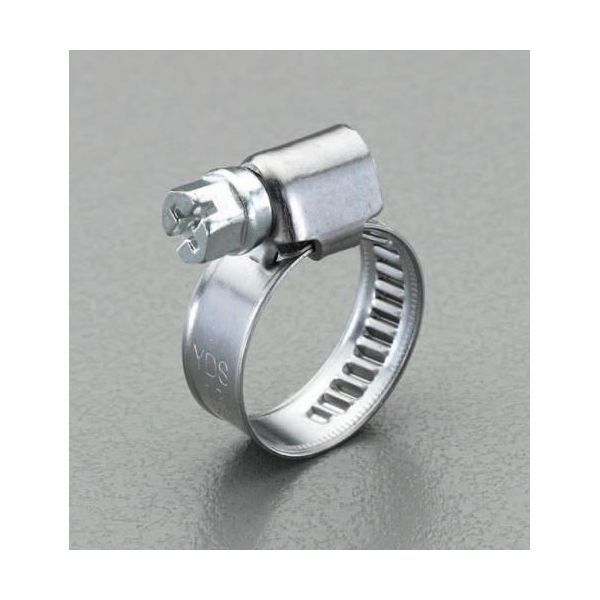 ●材質…バンド：ステンレス、スクリュー：亜鉛メッキ鋼●六角(＋)ねじ…7mm●厚み…0.6mm●トルク範囲…2.5〜3.5N・m●バンド幅…9mm●適合直径…12〜20mm●入数…10