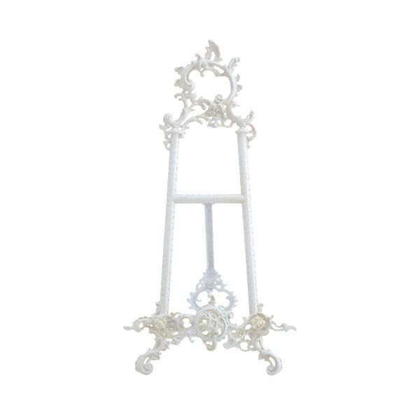 (LINEクーポン有)ゴーリキアイランド 660322 真鍮製イーゼル 古白色 古白色 LLタイプ 真鍮 雑貨 写真立て 額たて