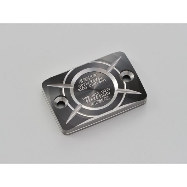 (LINEクーポン有)デイトナ DAYTONA 98277 PREMIUM ZONE 角型マスターシリンダーキャップ HONDA−B アッシュシルバー PZカクガタMCキャップH-B