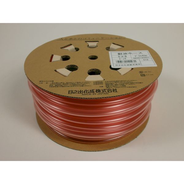 【商品説明】耐油ホースは独自の特殊配合により、弾力性と柔軟性を兼ね備えた使いやすいホースです。使用流体：軽油・灯油・重油＊油の種類や使用条件によりホースが硬化または膨潤する場合がありますので、定期点検を行って早めにお取替えください。カラー：...