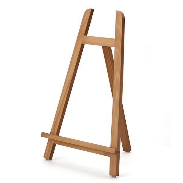 (LINEクーポン有)大仙 33X005T0000 イーゼル X005 ナチュラル ディスプレーイーゼル 気軽に飾れる 木製..