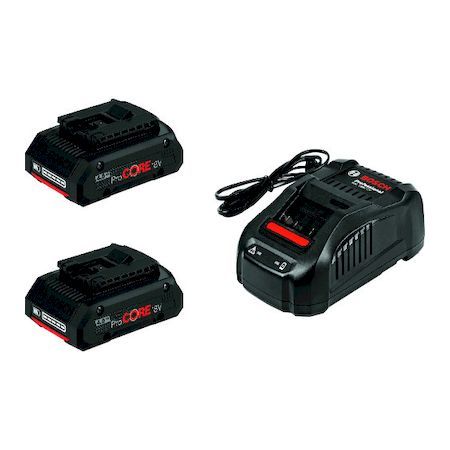 【即納在庫品】「直送」ボッシュ PROCORE18V4S2 バッテリー充電器セット BOSCH インパクトドライバー ..