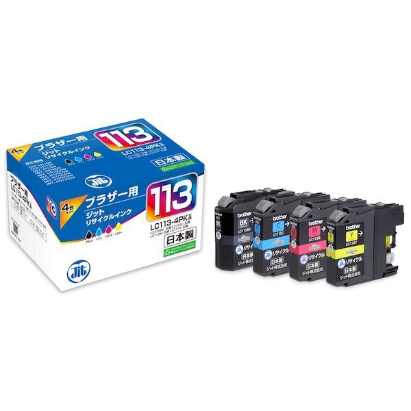 Other - ジット JIT-B1134P JITインク ブラザーLC113−4PK