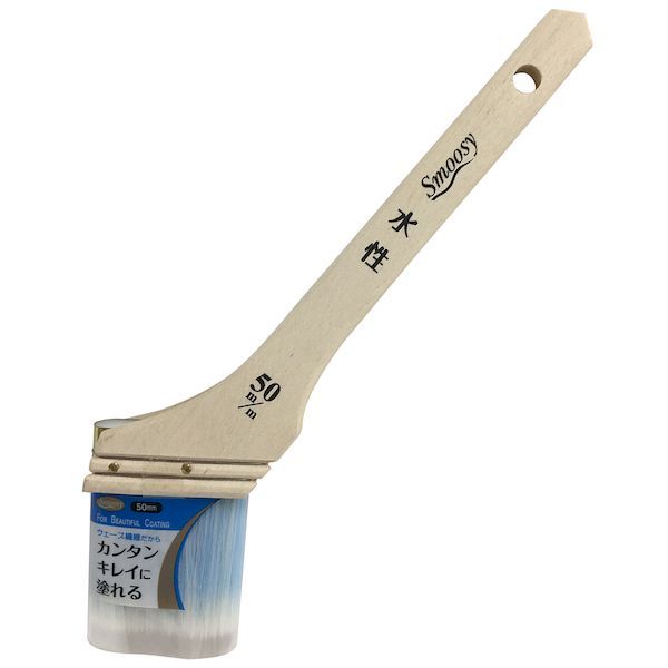 (LINEクーポン有)ハンディ・クラウン 4905533118160 Smoosy V−line 水性用刷毛 50mm