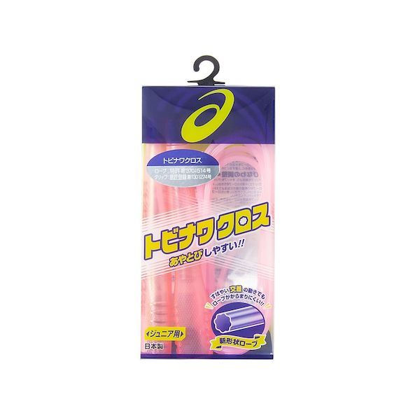 アシックス 4550329032016 3284A005 トビナワクロス ピンク サイズ：OS