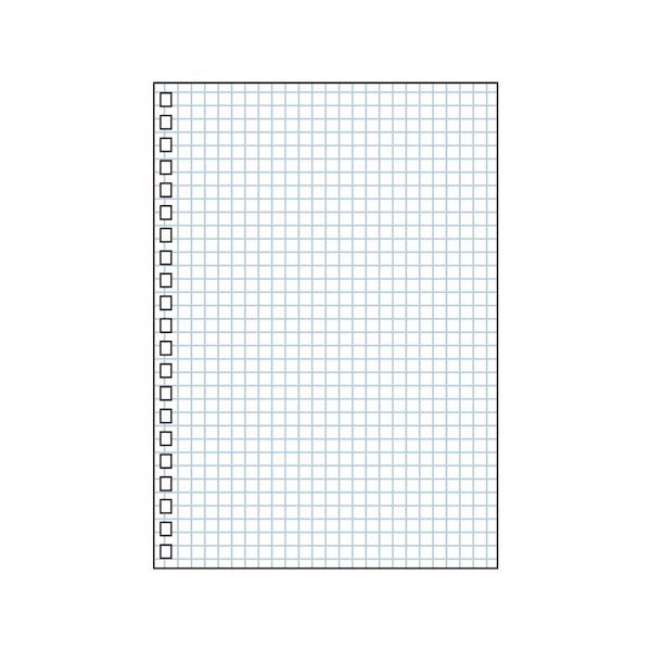 リヒトラブ LIHIT LAB. N1666SW ツイストノート 専用リーフ・薄色方眼罫