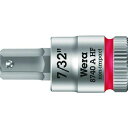 【あす楽対応】「直送」Wera 003387 8740A　HFソケット　Hex－Plus　SW7／32