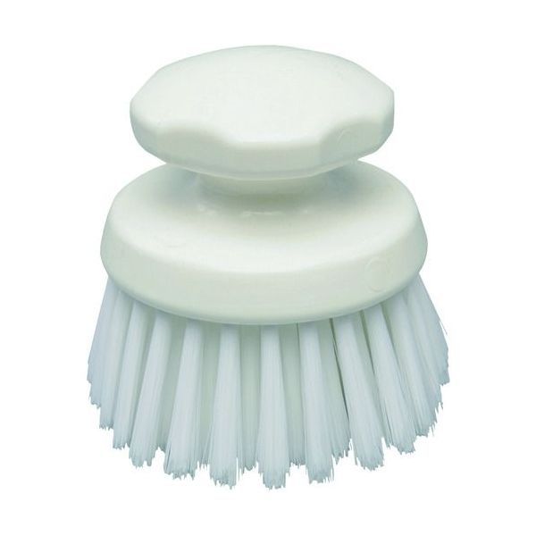 乐天商城 - 【即納在庫品】「直送」バーテック 69541541 バーキュートプラス ハンドブラシ丸型 ハード白 BCP−RHSB5W