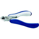 【即納在庫品】「直送」idealtek ES5151-CR-BG-IT ESD精密ニッパ 長円形 大 フラッシュ刃 120mm