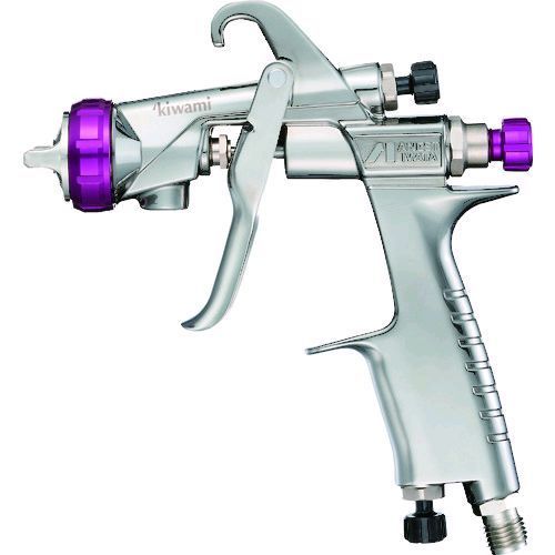 【即納在庫品】「直送」アネスト岩田 KIWAMI-1-13B10 自動車補修専用スプレーガン 重力式 ノズル口径 Φ1.3 吹付空気圧力0.15MPa KIWA...