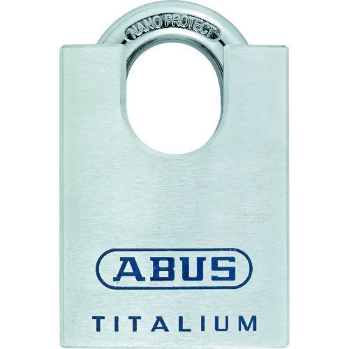 「直送」ABUS TITALIUM 96CSTI/60 シャックルガード付シリンダー南京錠　TITALIUM　96CSTI／60