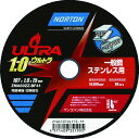【即納在庫品】「直送」NORTON 2TWC107ULT101P 【10個入】 切断砥石 ウルトラ 107mm×1.0mm