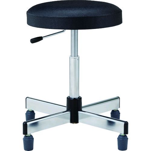 ノーリツ TL-6LR-Z BK 作業用チェア ゴム固定脚 ブラック