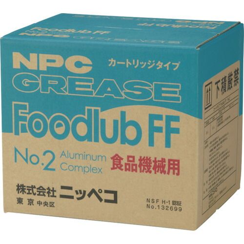 【特長】●NSF H1認証取得したグリースです。●耐水性、はっ水性、耐熱性、せん断安定性に優れ、過酷な環境下で良好な潤滑を維持します。●扱いやすいカートリッジタイプで、グリースガンを使用して給脂できます。【用途】●食品製造機械や医薬化粧品製...