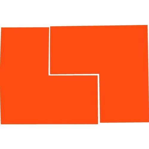 ��¨Ǽ�߸��ʡۡ�ľ����TRUSCO FLL502-O �ָ�L�������롡����󥸡�1������2������50x100x100