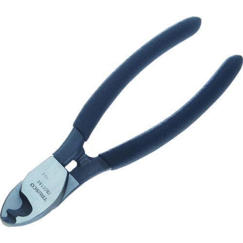 【特長】●特殊鋼使用により切れ味、耐久性に優れています。【用途】●電気工事などのケーブル線切断作業に。●ゴム・ウレタンや細径のパイプ切断に。【仕様】●切断能力(［［MM2］］)：IV線22(直径9.2)●全長(mm)：160【材質／仕上】●クロムバナジウム鋼【注意】●能力以上の使用はしないで下さい。●電気が流れている物への切断は絶対にしないで下さい。【原産国】ベトナム