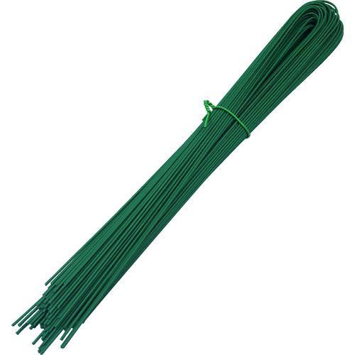 【あす楽対応】「直送」TRUSCO TUAW-350-GN 錆びに強いU字被覆結束線　緑色　350mm　約150g