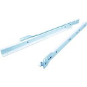 【即納在庫品】「直送」フジテック BP-12130 ヨーロピアンスライドレール 白 K−1400・450mm(4)