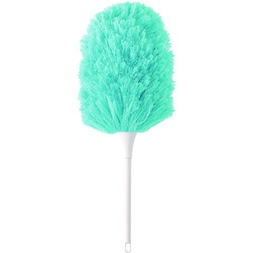 山崎産業メーカーお問い合わせ：0120-941-239【特長】●除塵と除電が同時に行えます。●静電気を除去して、ホコリをスムーズに取り除きます。【用途】●ホコリ払い。【仕様】●色：ブルー●長さ(mm)：450●幅(mm)：190ヘッド約φ190mm　全長約450mm【仕様2】●静電気除去【材質／仕上】●柄：ABS●毛：PP、導電繊維【原産国】日本