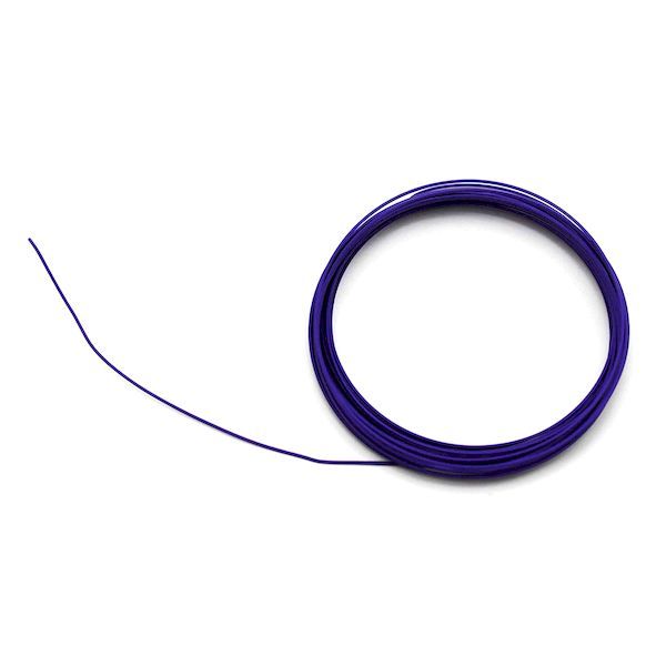 【11/25限定!抽選で最大100%ポイントバック】日本化線 4938901790101 デザインワイヤー 自遊自在 wire COLOR グレープ 線径0.9...