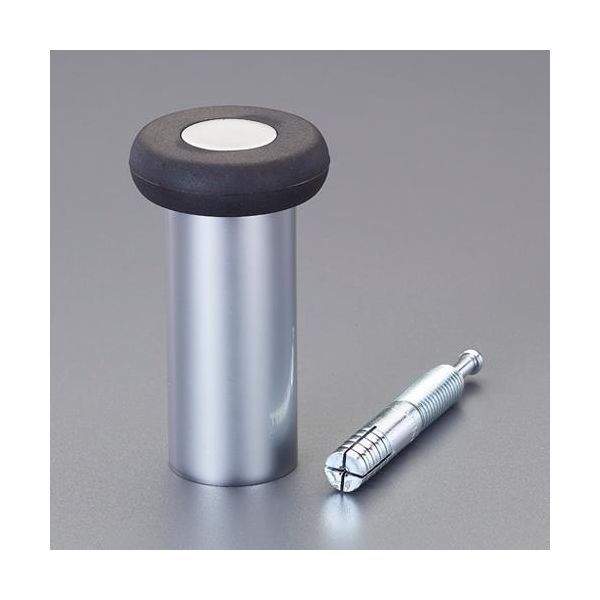 ●サイズ(mm)…φ45×50●材質…亜鉛ダイカスト(サチライトクロームメッキ仕上)、EPDM(ゴム)●付属品…M10オールアンカー●高級感があり、耐食性にも優れたサチライトクロームメッキ仕上。●コンクリート床用戸当たり。