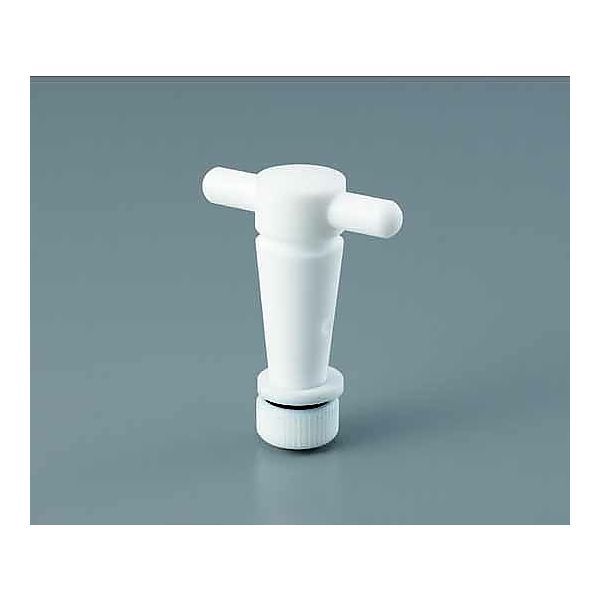 Rakuten - (LINEクーポン有)アズワン 1-2705-04 テフロンコック 2方プラグ 18．5φ【1個】 1270504