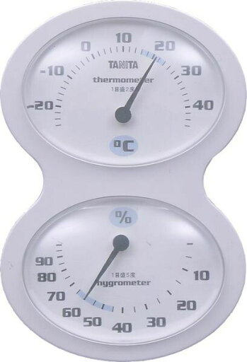 タニタ(TANITA) TT509WH アナログ温湿度計 ホワイト タニタ(TANITA) TT509WH アナログ温湿度計 ホワイト