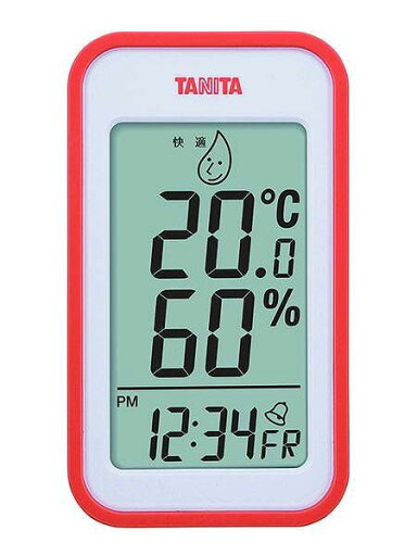 タニタ(TANITA) TT559OR デジタル温湿度計 オレンジ タニタ(TANITA) TT559OR デジタル温湿度計 オレンジ