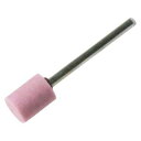 ヤナセ PA10C 軸付砥石 PA ピンク 円筒型 3mm軸 φ10×13×3 #80