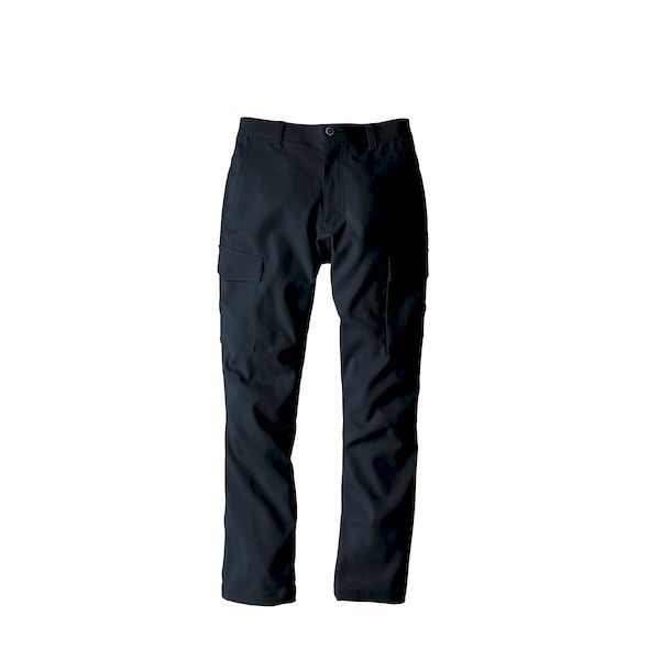 【商品説明】●股下(cm)：80●素材名：裏面ストレッチツイル●ポリエステル94％　綿6％●静電気帯電防止素材　JIST8118適合品　ストレッチ素材●JIST8118規格適合の制電機能！ライトウェイトストレッチ素材で抜群の動きやすさ！●ウエストストレッチ　ブランド刻印ボタン　コインポケット　右脚カーゴポケット・隠しドットボタン