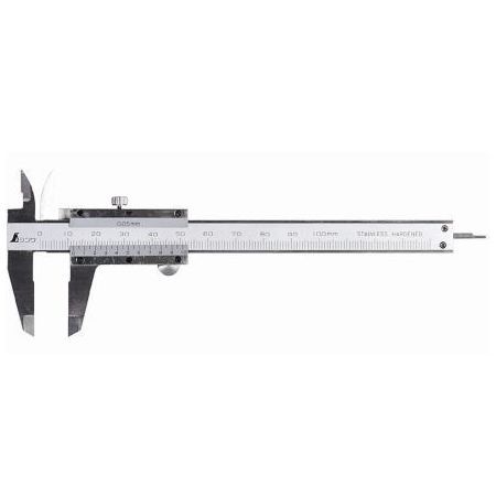 【商品説明】●メーカー：シンワ測定●符号(品番)：MN-100●測定範囲(mm)：0.05〜100mm●最小読取値(mm)：0.05mm●商品サイズ・縦(mm)：160●商品サイズ・横(mm)：60●器差：±0.06mm●商品サイズ・重量(g)：71●材質：ステンレス