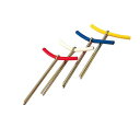 エバニュー EVERNEW 4934048623487 グラウンドポイントラバー2 10本入 EKA125 色:黄(4)
