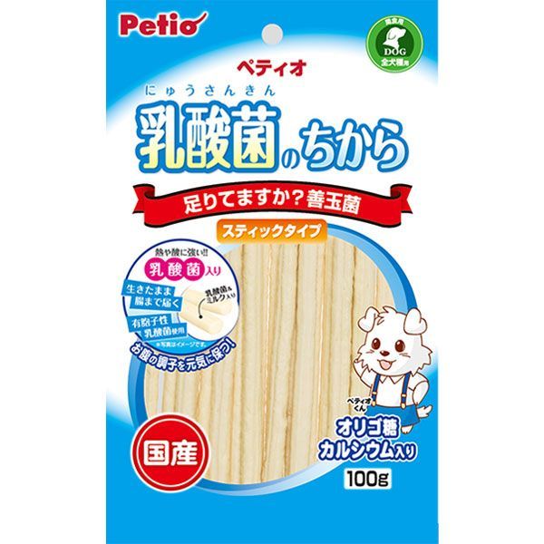 Shoe Shape - ペティオ 4903588125812 乳酸菌のちからスティック100g