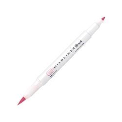 【商品説明】色ぬりも、ふで文字もかわいく書ける筆タイプの水性顔料マーカーです。ラインマーカー。◆本体サイズ：最大径11．5×全長148mm◆本体重量：10．5g◆インク：水性顔料◆線の太さ：極細0．5〜0．7mm